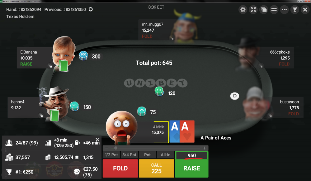 Online poker