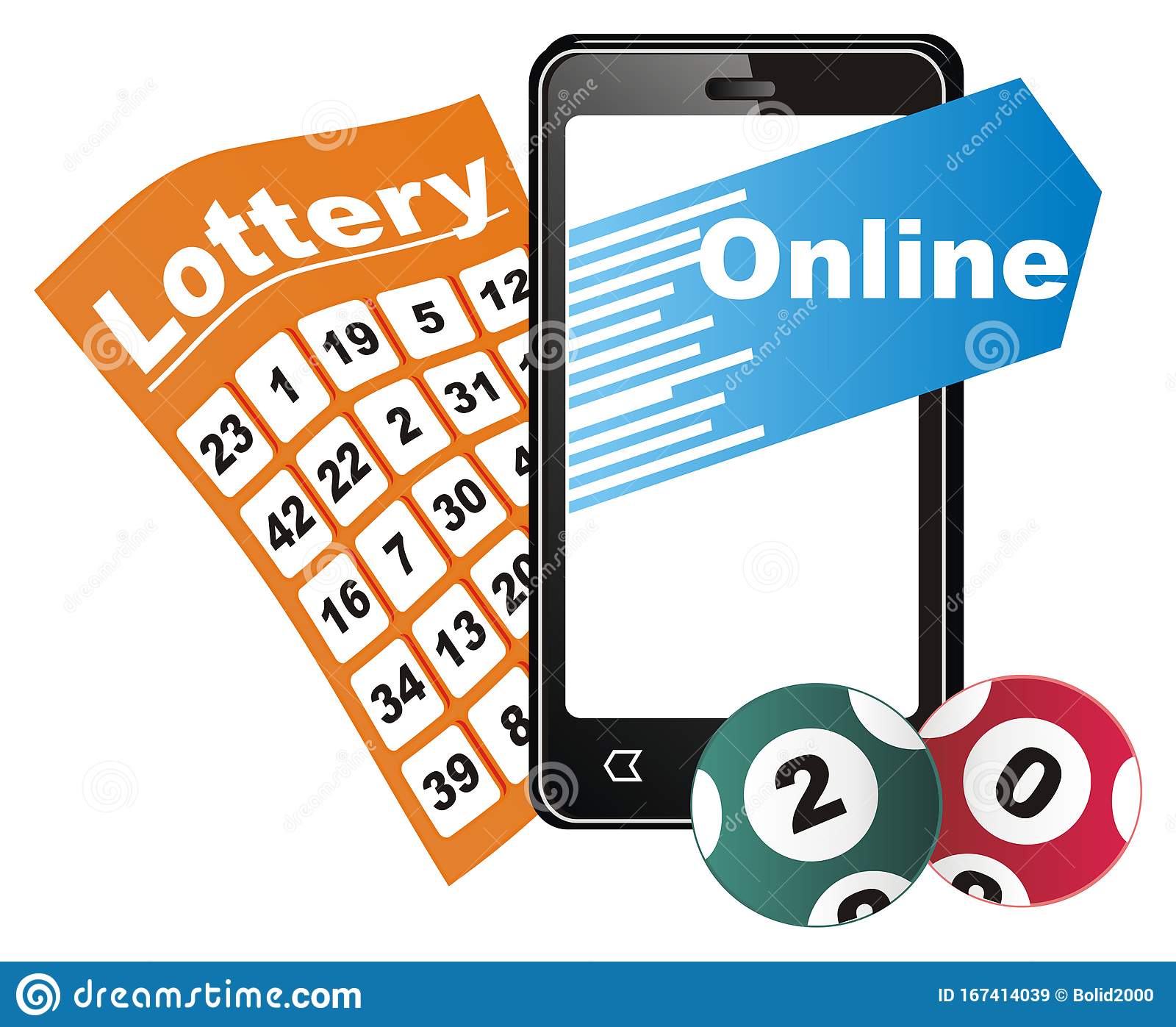 Online lottery