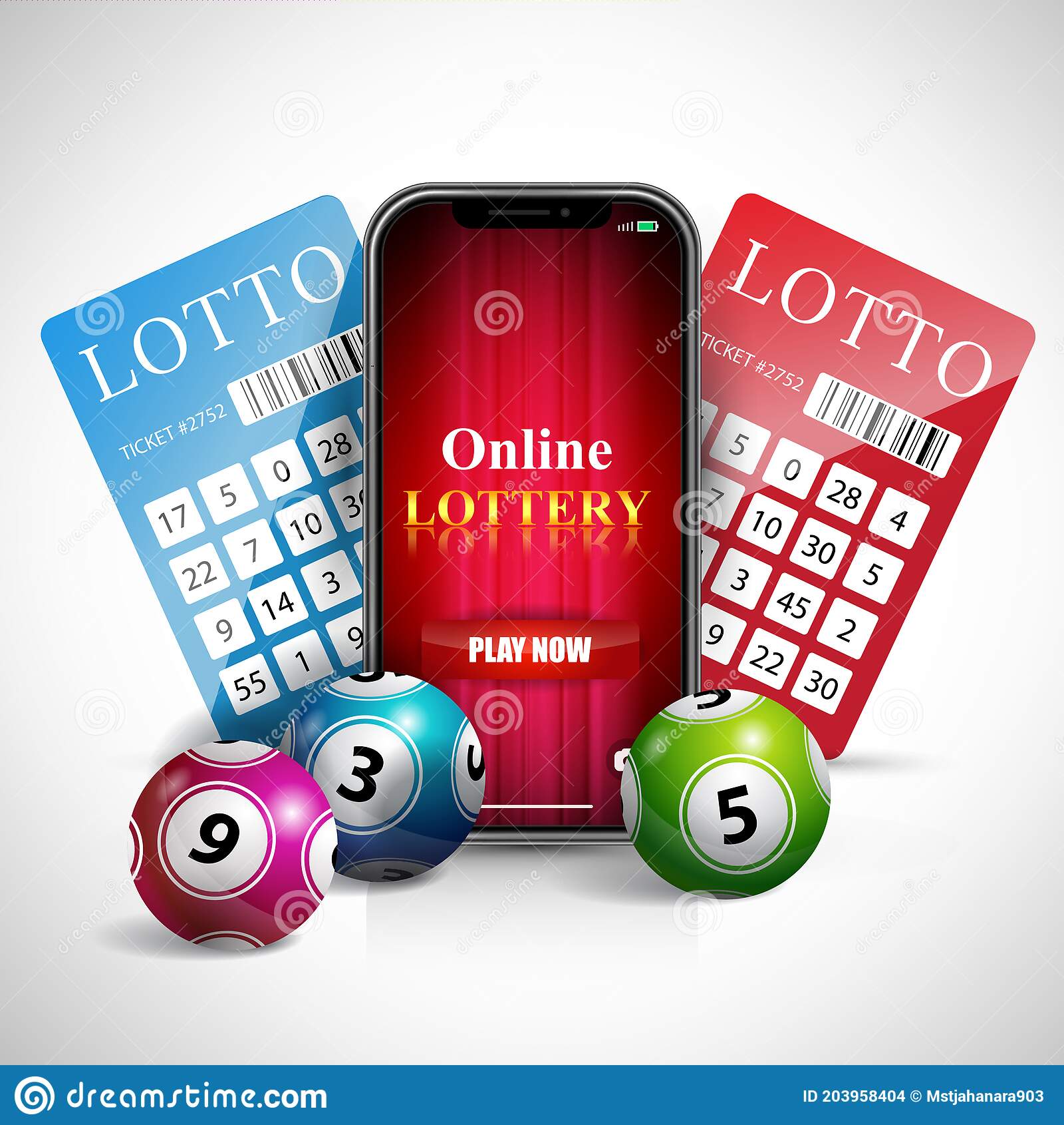 Online lottery